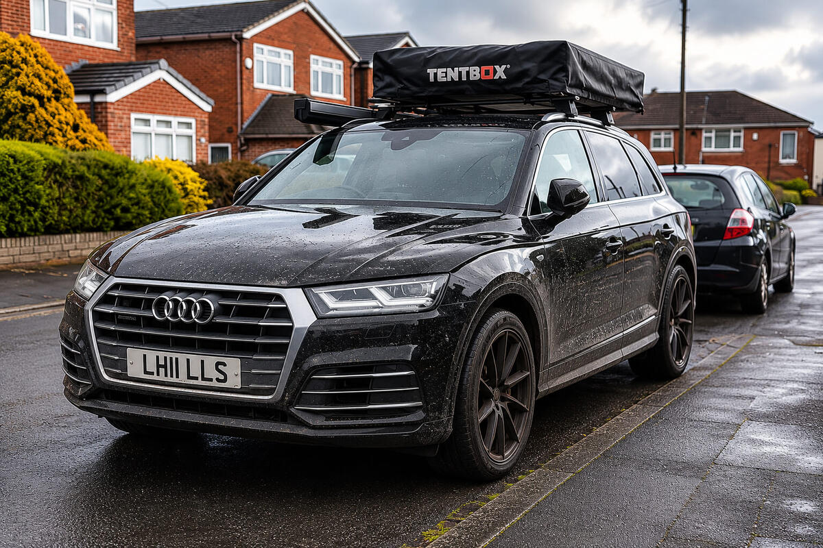Audi Q5 before detailing