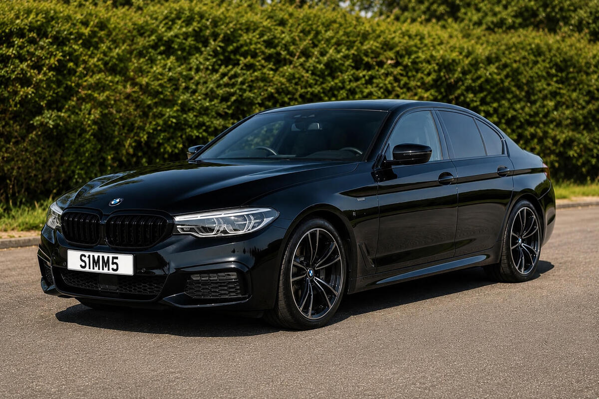 BMW after detailing