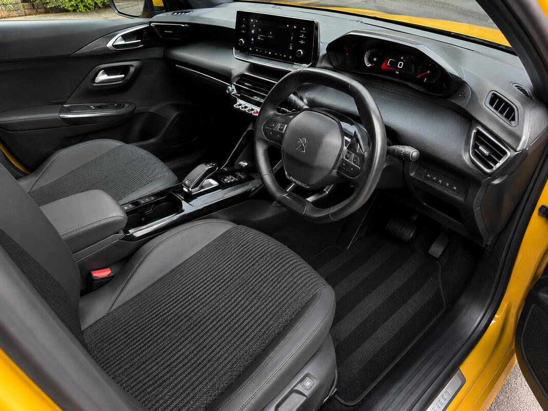 Peugeot interior after